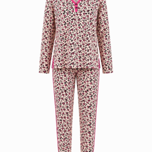 Pijama Feminino Longo Estampado Animal Print